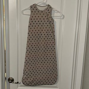 Kyte Baby Oat Rainbow Polka Dot sleep bag, medium 2.5 tog